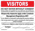 Biosecurity Sign – Alupanel