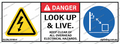 Look Up and Live Sticker