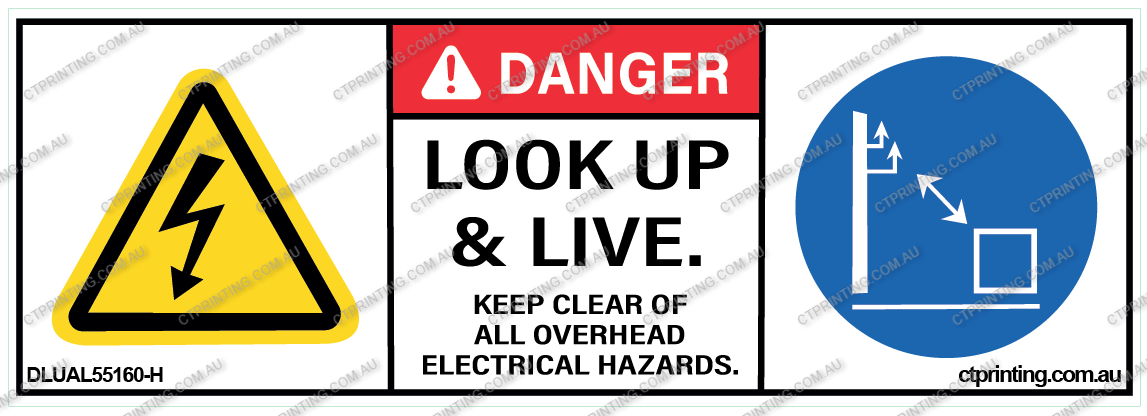 Look Up and Live Sticker